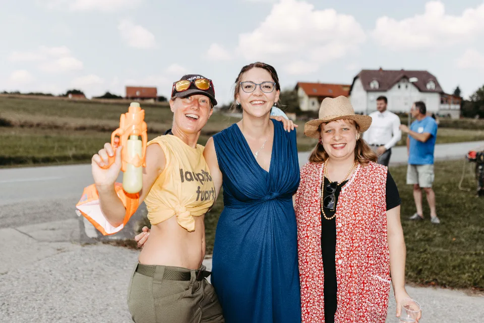 Clara und Jonas während ihrer Hochzeitsreportage mit Foto und Film