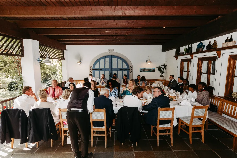 Hochzeitsimpression – Gartenhochzeit · Loibenhof Wachau